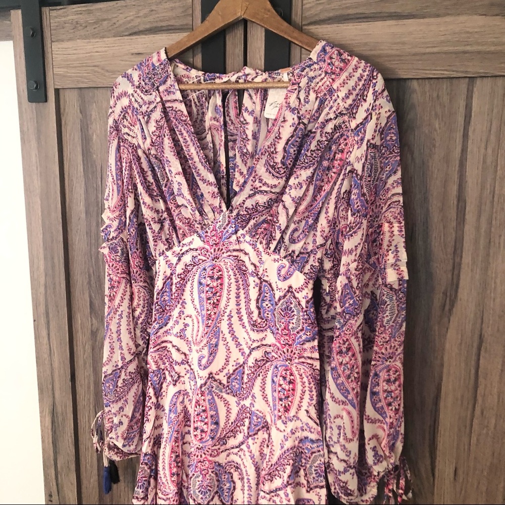 Free People Mirage Maxi Dress in Tea Combo - Picture 3 of 9